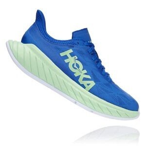 Hoka Blue and Green Men’s Carbon X 2